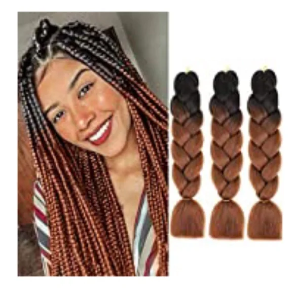 Hair | New Ombre Jumbo Synthetic High Temp Braid Hair 3 